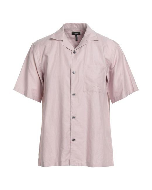 Theory Pink Shirt for men