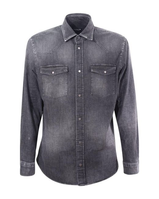 Camicia jeans deals dondup