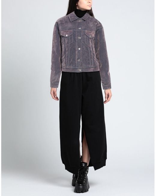 MSGM Blue Denim Outerwear
