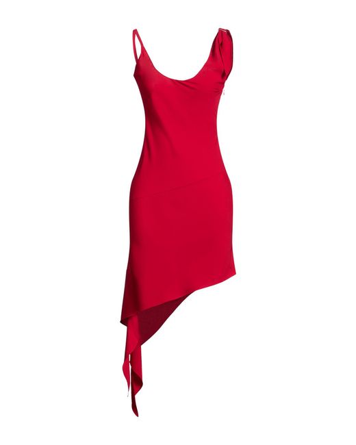 Courreges Red Mini Dresses