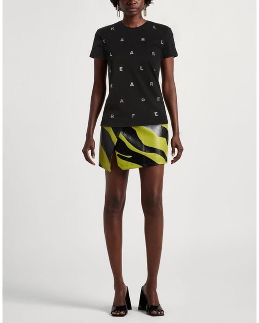 Karl Lagerfeld Black T-Shirt