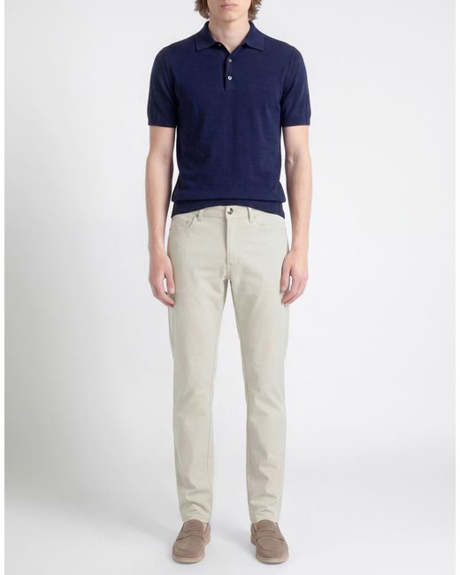 Tramarossa Gray Pants Polyester, Elastane for men