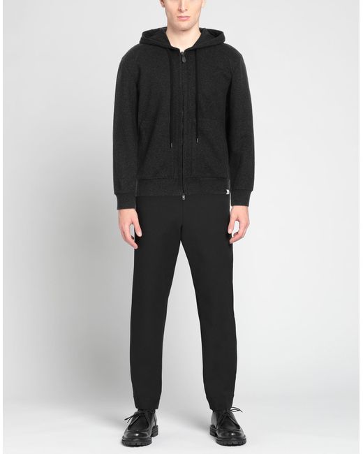 Paolo Pecora Black Sweatshirt for men
