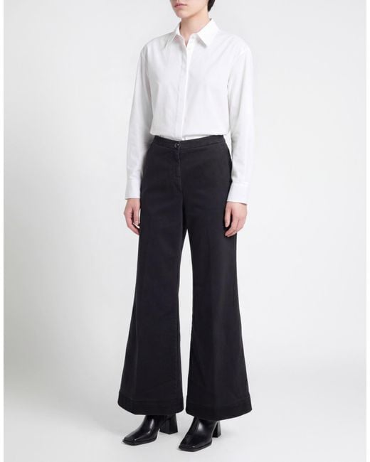 Shaft Black Jeans Cotton, Pes, Elastane
