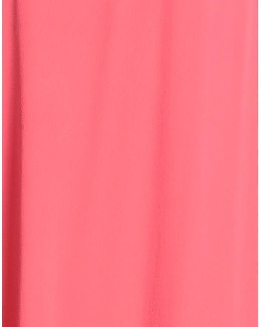 MÊME ROAD Pink Coral Maxi Dress Acetate, Silk