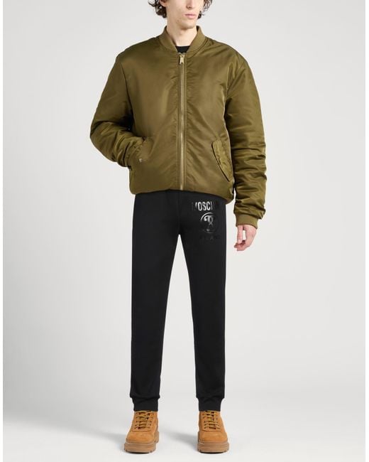Moschino Black Couture Pants Cotton for men