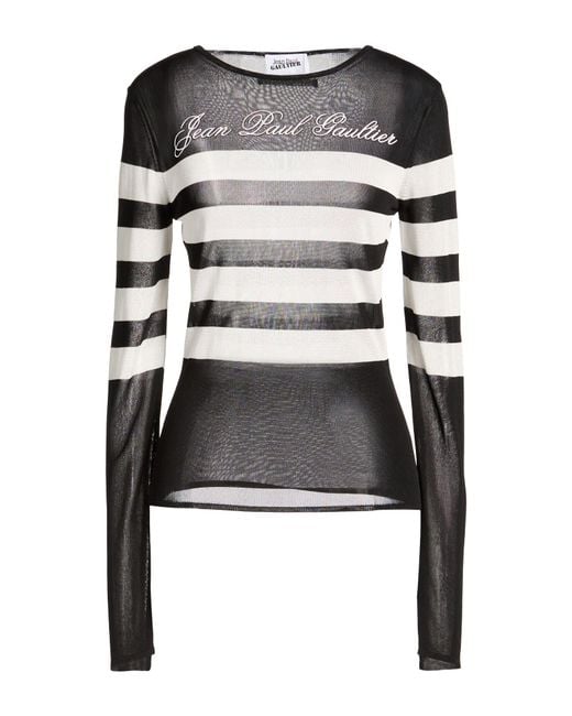 Jean Paul Gaultier Black Sweater Viscose, Polyamide
