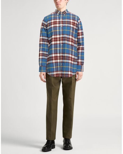 Barbour Blue Shirts for men