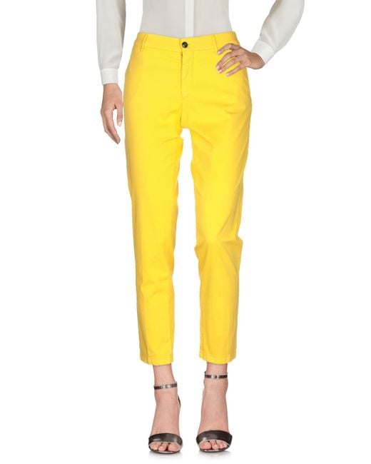 Berwich Yellow Trouser