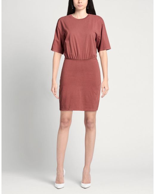 Xirena Red Mini Dress Cotton