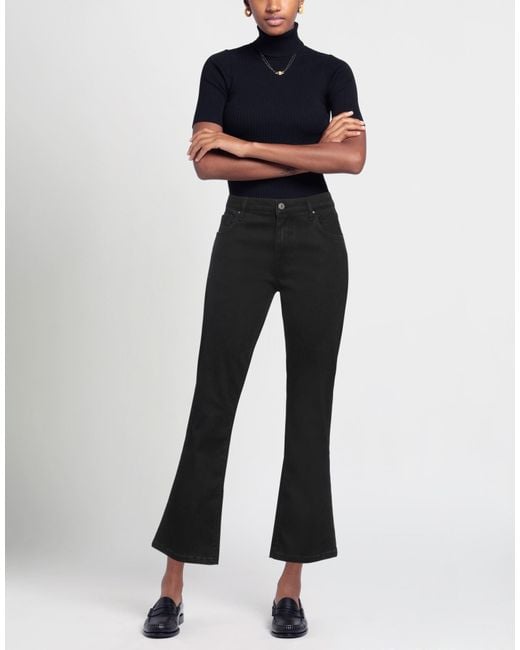 RE_HASH Black Jeans Cotton, Recycled Polyester, Recycled Cotton, Elastane