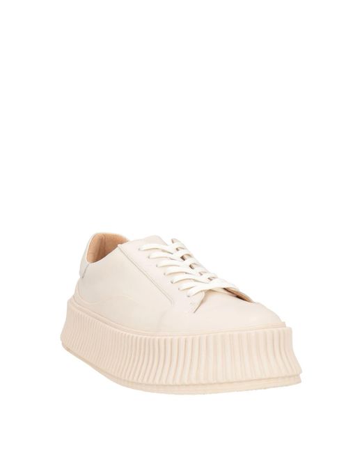 Jil Sander Natural Trainers