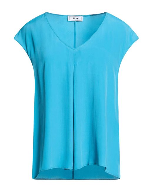 Top Jijil de color Blue