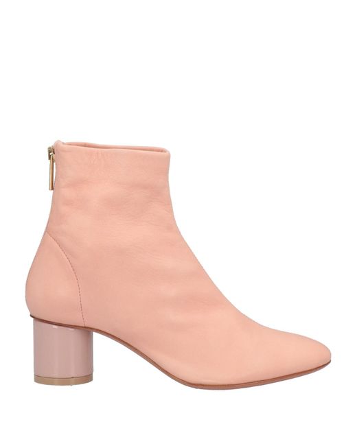 Anna Baiguera Pink Ankle Boots