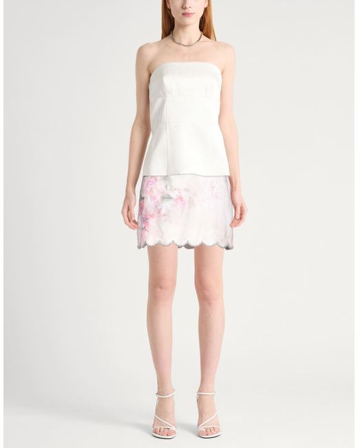 Zimmermann Pink Mini Skirt