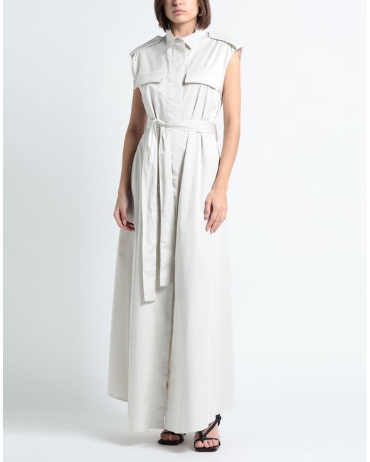 Dondup White Maxi Dress