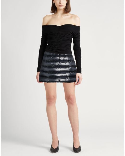 Herno Black Mini Skirt