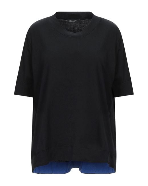 Aragona Black T-Shirt Cotton
