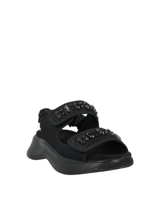 Hogan Black Sandale