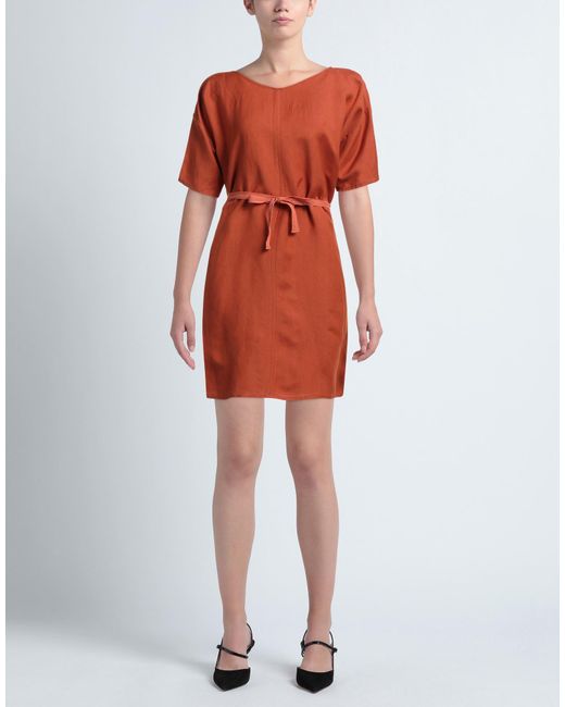 Manila Grace Red Short Dress