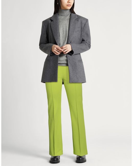 Liu Jo Green Pants Polyester, Elastane