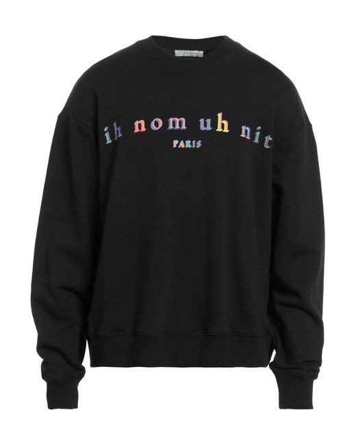 Ih Nom Uh Nit Black Sweatshirt for men