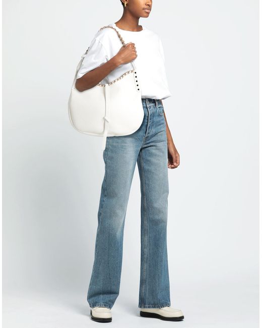 Zanellato White Shoulder Bag