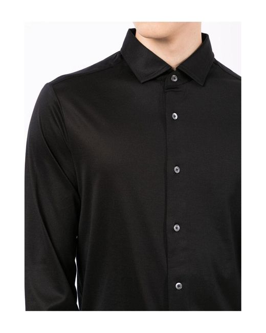 Emporio Armani Hemd in Black für Herren