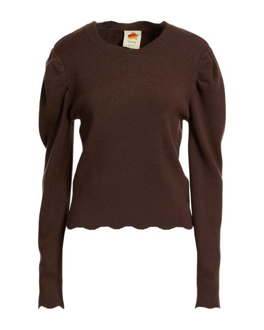 Farm Rio Brown Pullover