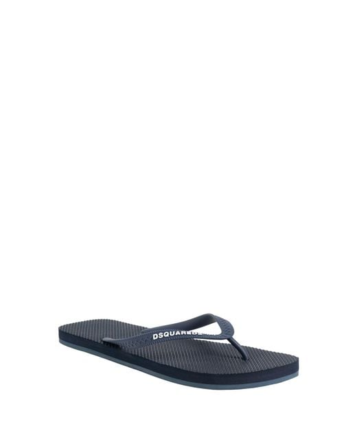 DSquared² Blue Thong Sandal for men