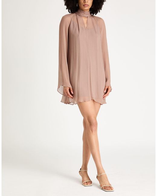 Staud Pink Mini Dress