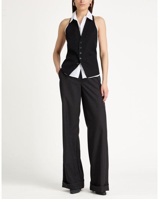 DSquared² Black Tailored Vests