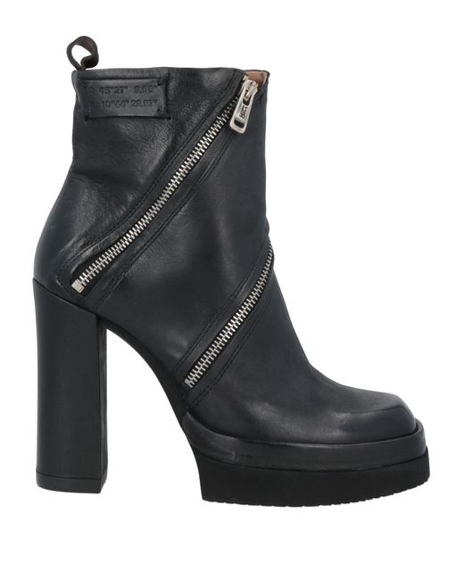 Botines de caña alta A.s.98 de color Black