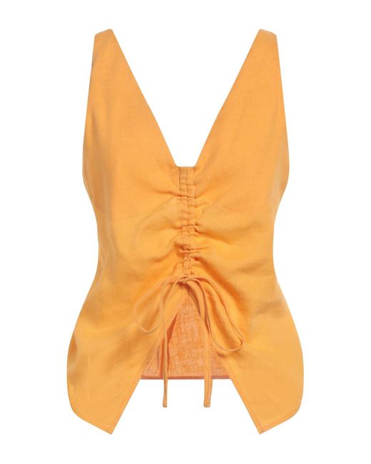 Nanushka Orange Top