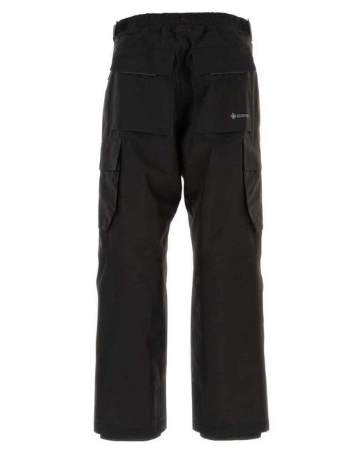 Pantalone di 3 MONCLER GRENOBLE in Black da Uomo