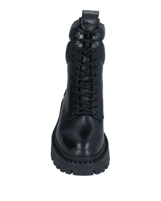 Ash Black Ankle Boots
