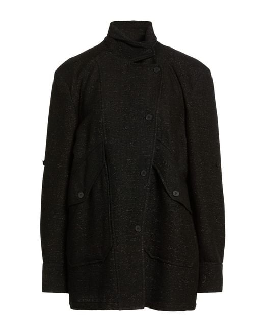 IRO Black Jacket Viscose, Wool, Polyester, Polyamide