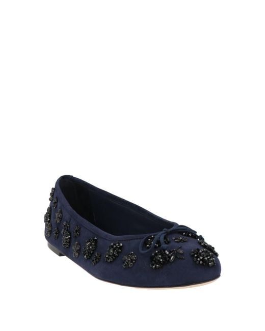Stuart Weitzman Blue Ballerina