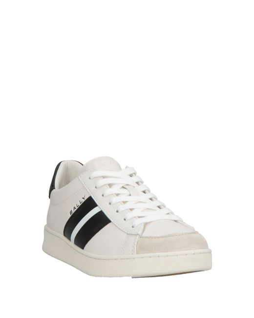 Bally White Trainers