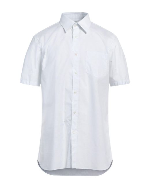 Dunhill White Shirt Cotton for men