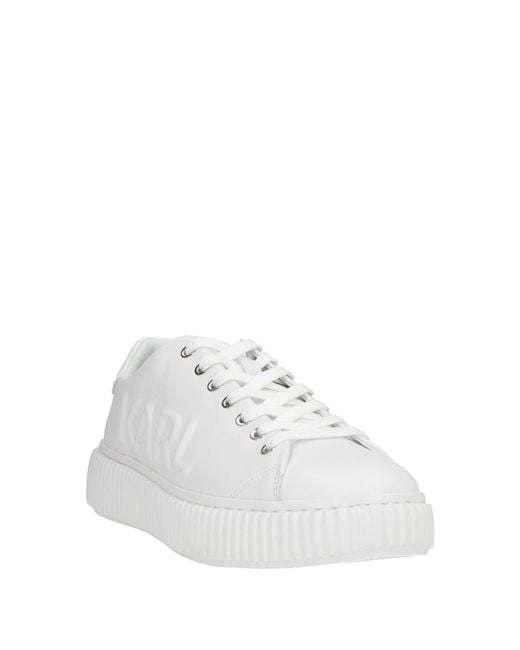 Karl Lagerfeld White Trainers for men
