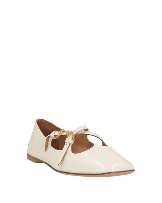 Ballerines A.Bocca en coloris Natural