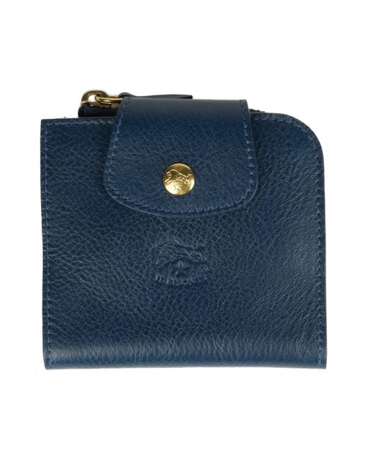 Il Bisonte Blue Brieftasche