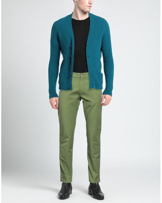 Daniele Alessandrini Green Pants for men