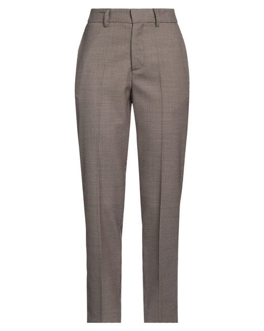 P.A.R.O.S.H. Gray Pants Virgin Wool, Elastane