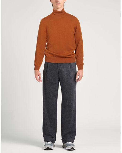 Gran Sasso Brown Turtleneck for men