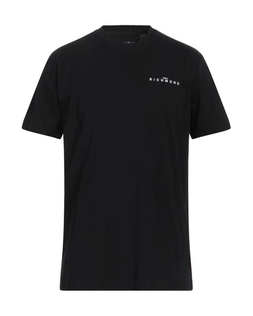 John Richmond T-shirts in Black für Herren