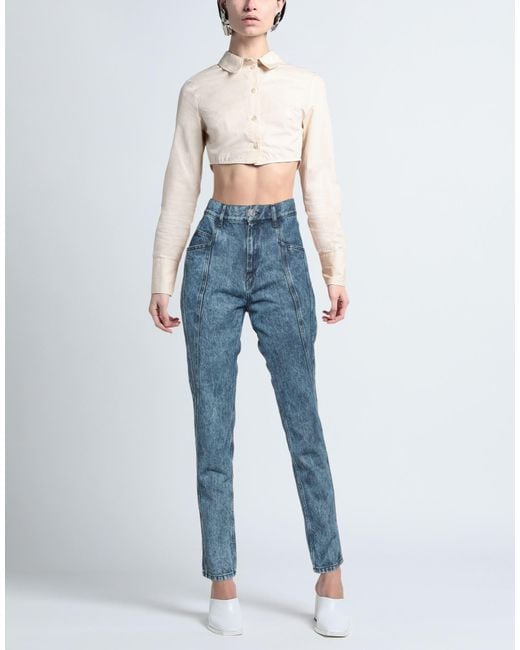 Isabel Marant Blue Denim Pants