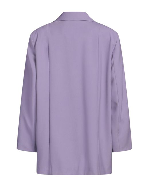 Ganni Purple Blazer