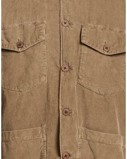 Hartford Brown Jacket Cotton for men